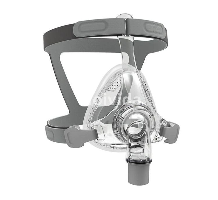BMC F5A Full-Face BiPAP Mask with Headgear and Soft Seal