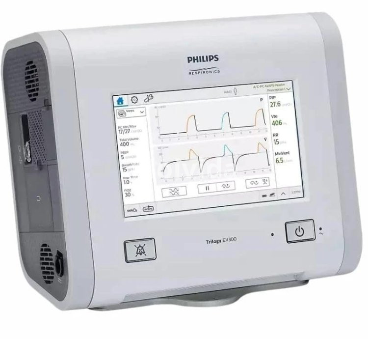 Philips Trilogy EV300 Critical Care Ventilator for Hospital Use