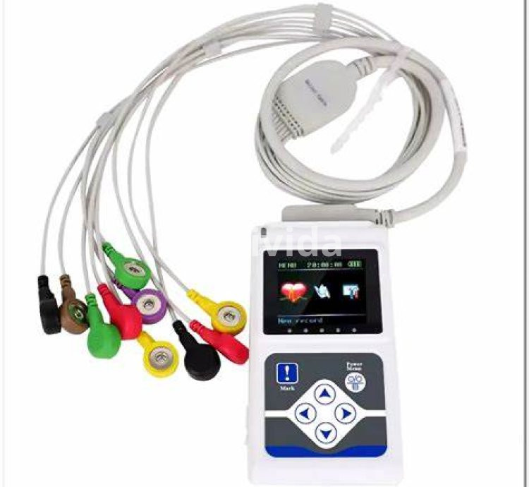 CONTEC TLC9803 3-Lead 24-Hour ECG Holter Recorder