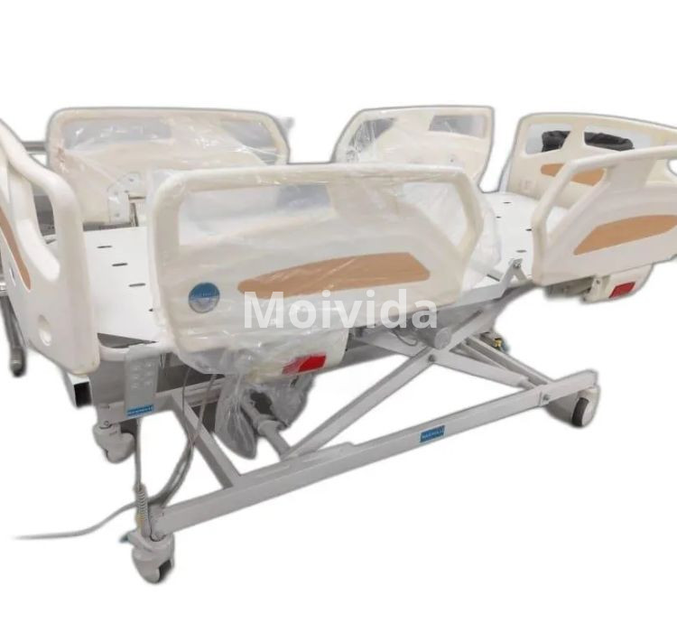 Three Functions Electric Hospital Bed – Motorized ICU Patient Cot