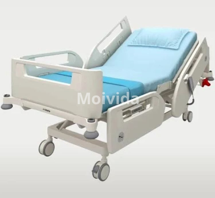 Acura Prime Motorized 5-Function Hospital Bed Advanced ICU Patient Cot