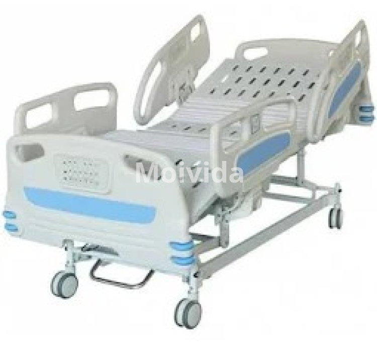 Arrex 5-Way Automatic 5-Function Hospital Bed Motorized ICU Bed