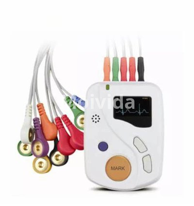 CONTEC TLC6000 12-Lead/48-Hour ECG Holter Monitor