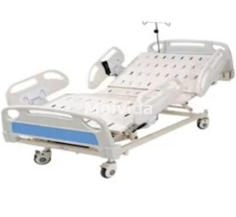 Tychemed Deluxe 5-Function ICU Bed TM-5FB-DEL Motorized Patient Cot