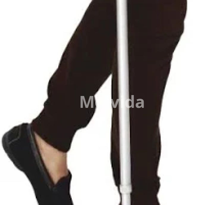 EXCLIQ Walking Stick Tripod Adjustable Lightweight Aluminum Walking Aid