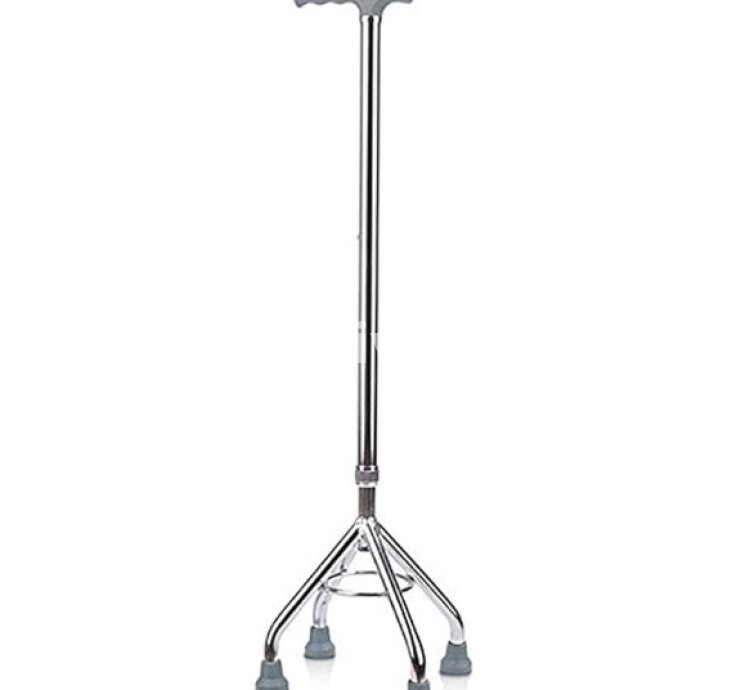 TAN45 4-Leg Quadripod Walking Stick Adjustable Aluminium Walking Aid