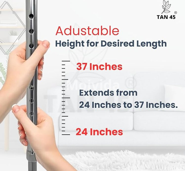 TAN45 4-Leg Quadripod Walking Stick Adjustable Aluminium Walking Aid