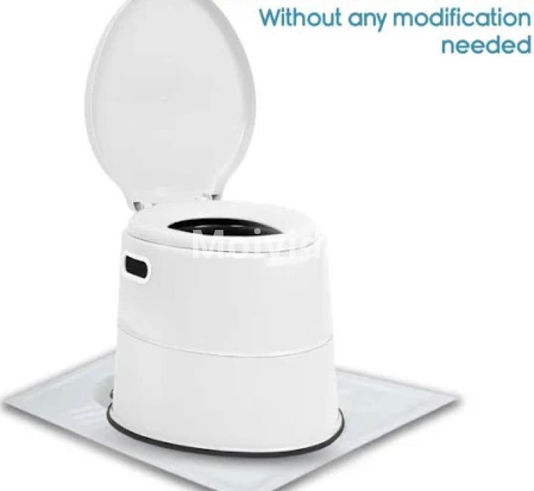 KosmoCare Portable Commode Toilet Stool – Lightweight Toilet Chair for Patients