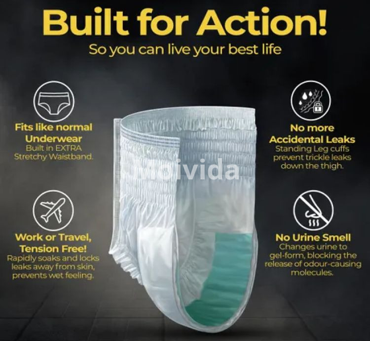 Friends Classic Adult Dry Pants XL 8-Hour Absorption Anti-Bacterial Protection