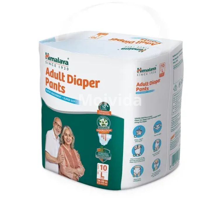 Himalaya Adult Diaper Pants Large Anti-Rash Comfort with Odour Lock