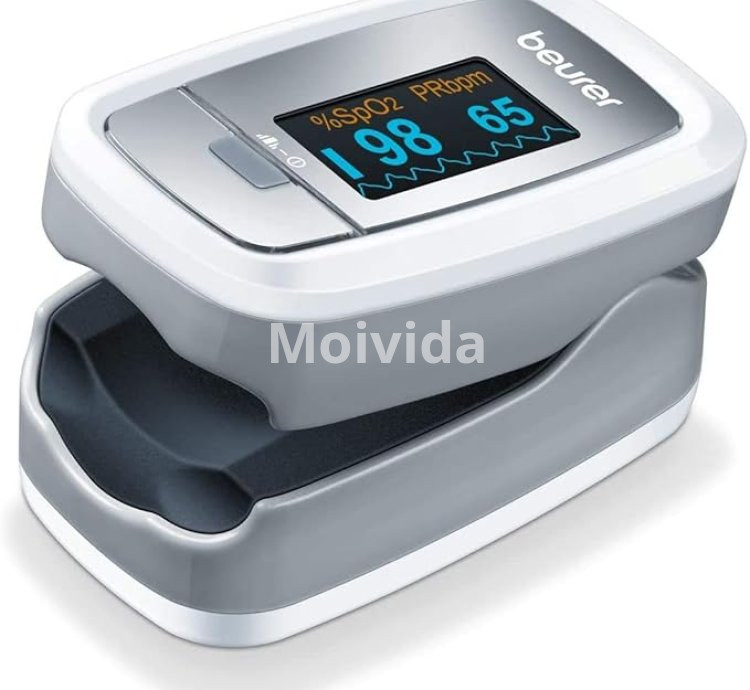 Beurer PO30 Fingertip Pulse Oximeter Accurate SpO2 & Pulse Rate Monitor