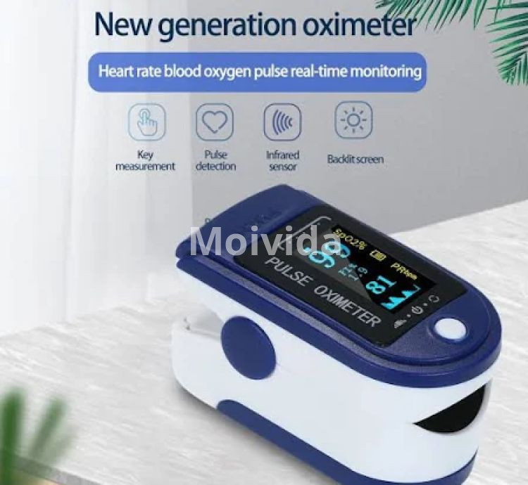 TFT Finger Oximeter LED Display Pulse Monitor for Oxygen & Heart Rate