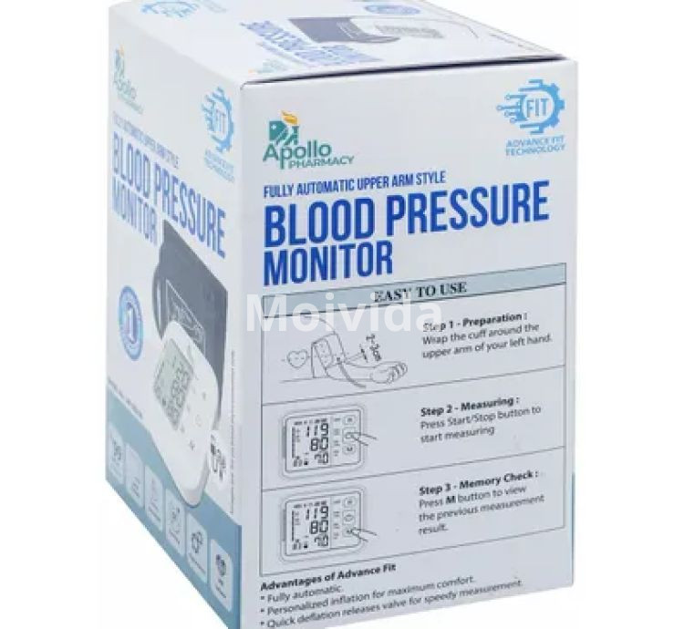 Apollo AP-5025B Automatic Upper Arm Digital Blood Pressure Monitor