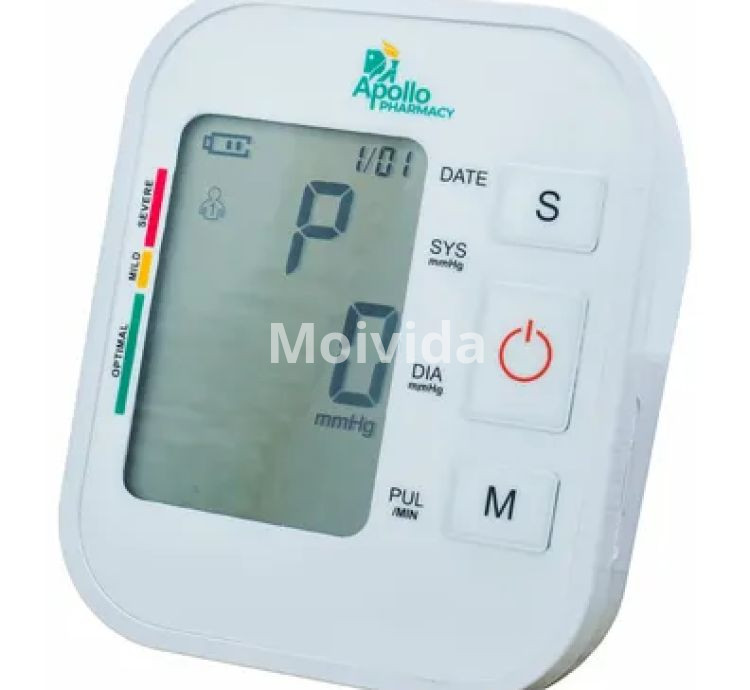 Apollo AP-5025B Automatic Upper Arm Digital Blood Pressure Monitor