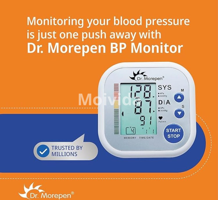 Dr. Morepen BP-02 Automatic Digital Blood Pressure Monitor