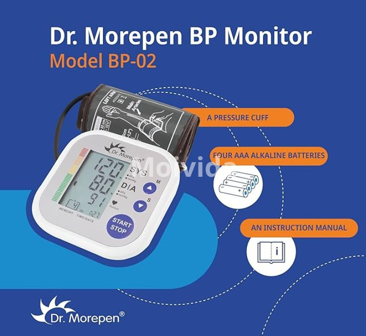 Dr. Morepen BP-02 Automatic Digital Blood Pressure Monitor
