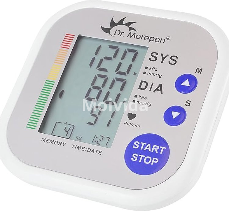 Dr. Morepen BP-02 Automatic Digital Blood Pressure Monitor