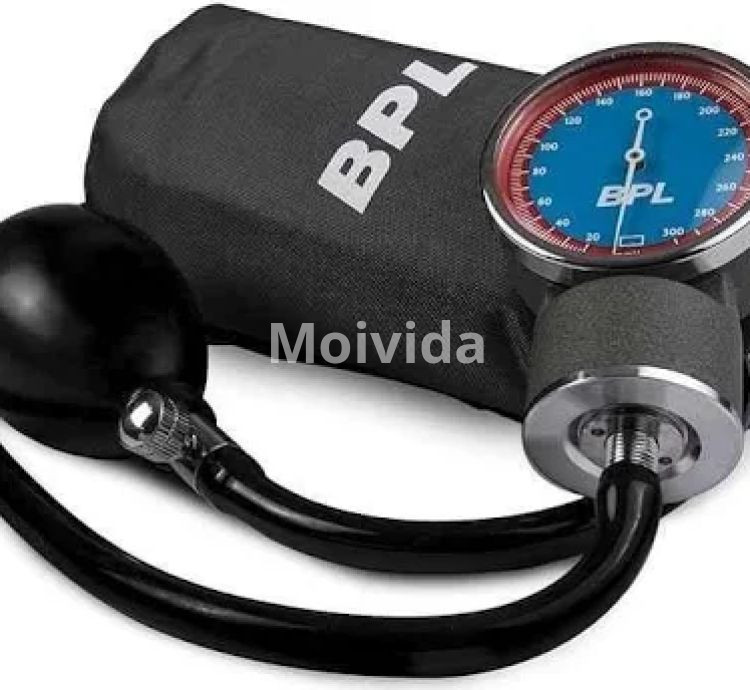BPL Aneroid Manual BP Monitor with Dr. Morepen ST-01A Stethoscope Kit