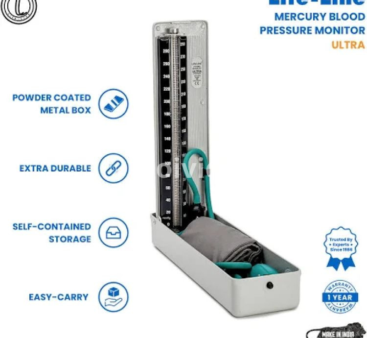 Life-Line Ultra Mercury BP Monitor BPMB026 Manual Sphygmomanometer