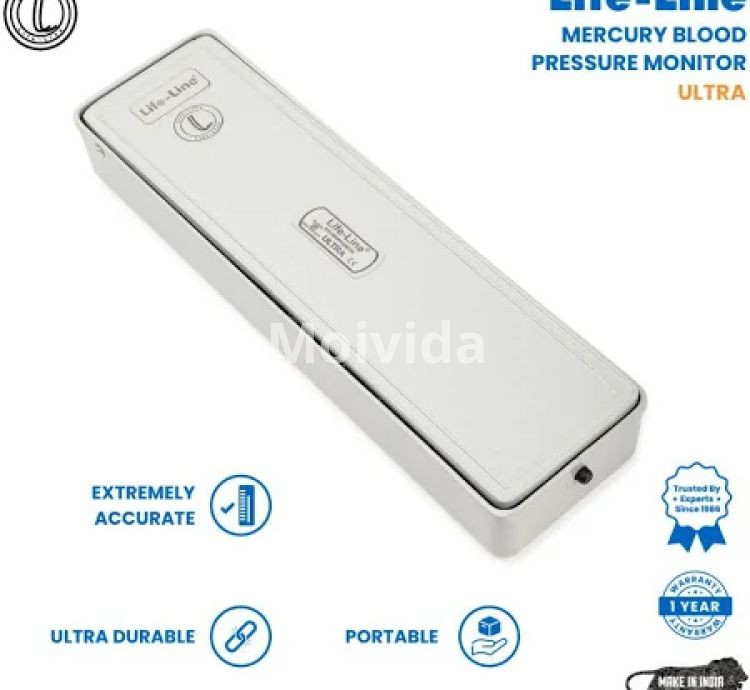 Life-Line Ultra Mercury BP Monitor BPMB026 Manual Sphygmomanometer