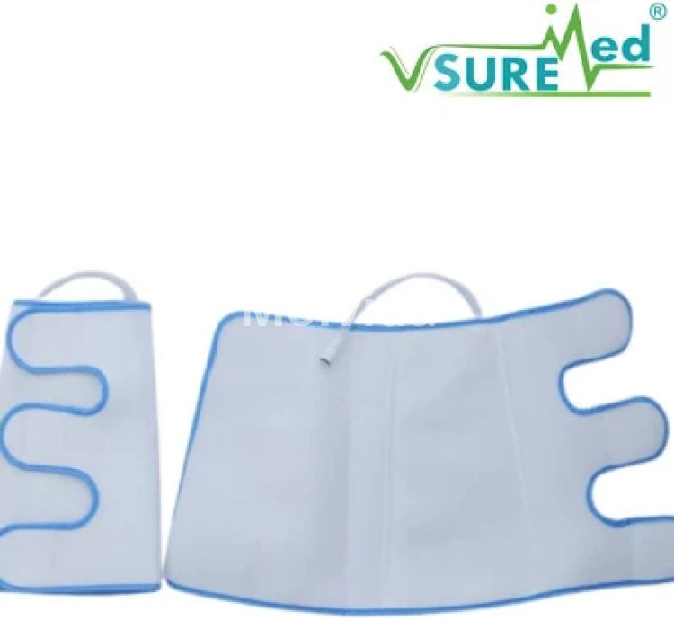 VSUREMED DVT Pump Calf Sleeves Universal Compression Sleeves Pair