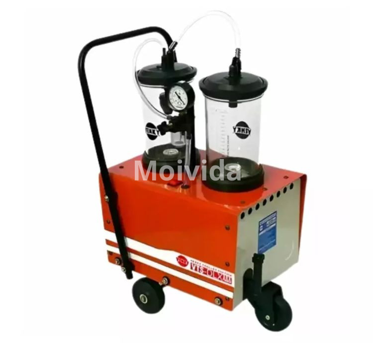 Venky VTS-DLX Hi-Power Trolley Suction Machine Dual Jar Surgical Unit