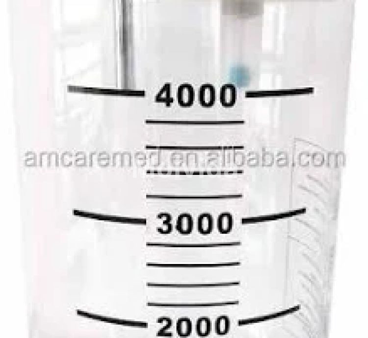 Supreme Suction Machine Jar 4L Durable Autoclavable Canister