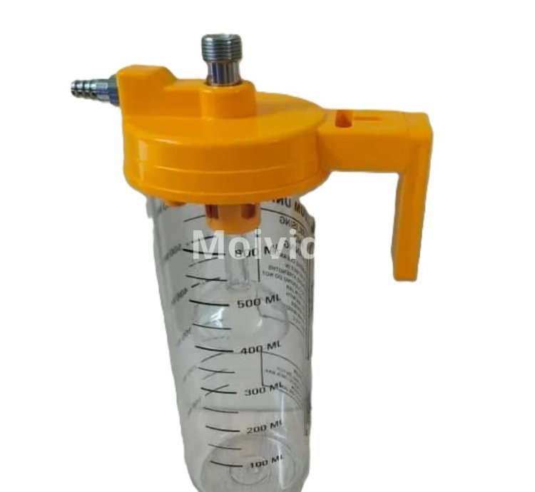 600ml Suction Jar Durable Transparent Medical Suction Container