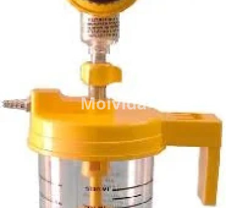 Ward Vacuum Regulator with 1000ml Jar Polycarbonate Suction Unit