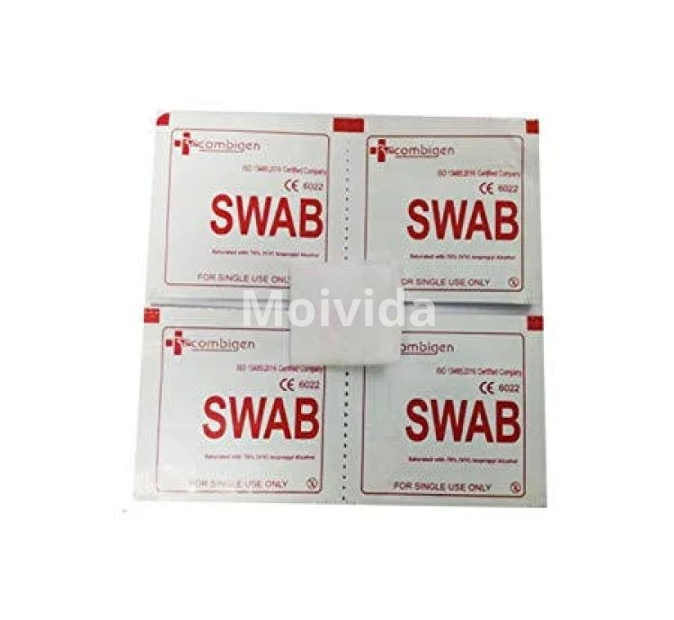 Clear & Sure Sterile Antiseptic Swabs 100 Count Alcohol Prep Pads
