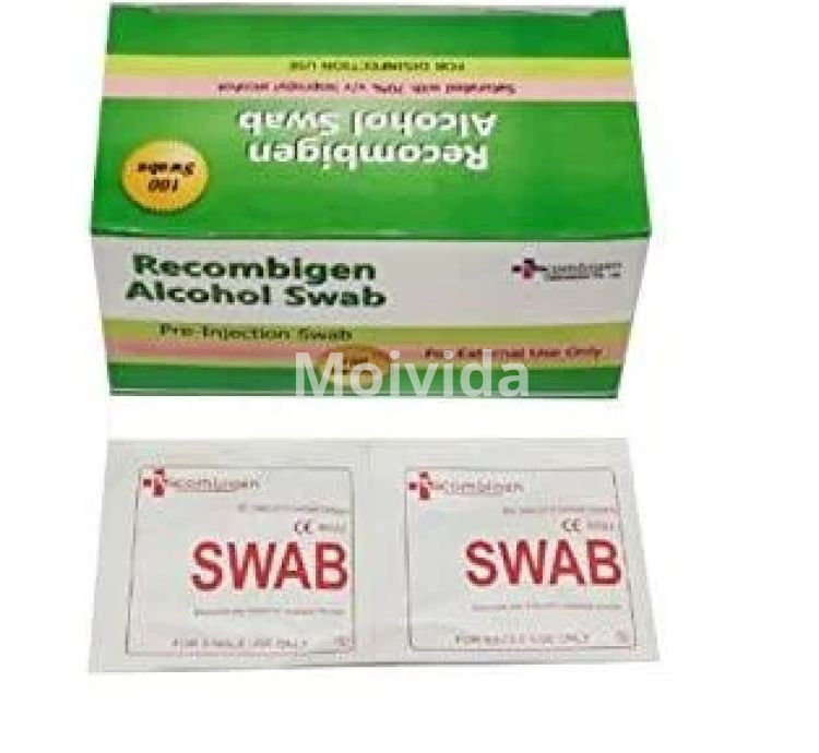 Clear & Sure Sterile Antiseptic Swabs 100 Count Alcohol Prep Pads