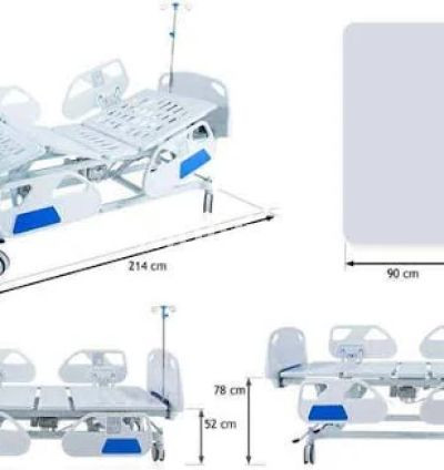 Bajaj Lifecare Electric Hospital Bed Motorized ICU Patient Cot 3