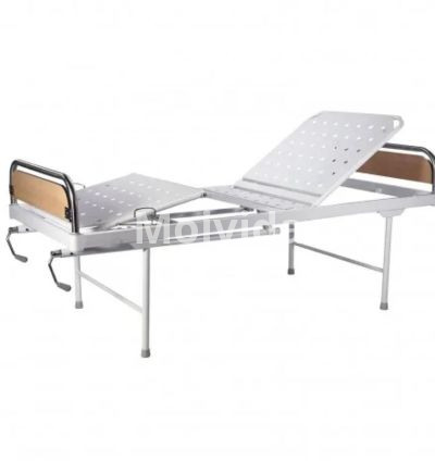 Manual Fowler Bed with SS Laminate Panel Adjustable Two-Section Frame