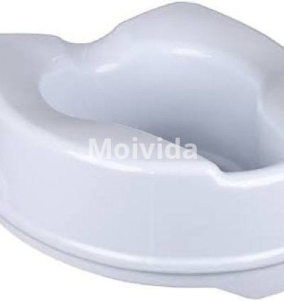 Vissco Comfort Commode Elevated Seat Portable Toilet Raiser Multi-Height