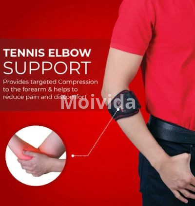Dr. Ortho Tennis Elbow Brace Adjustable Compression Support for Pain Relief