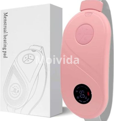 BRONTIX Period Cramp Relief Massager Smart Heating Pad for Pain Relief