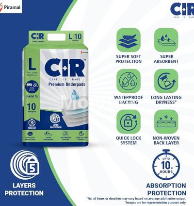 CIR Premium Underpads Large 90×60 cm Waterproof Leak-Proof Protector 3
