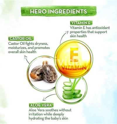 Mamaearth Organic Bamboo Baby Wipes 72 Soft Hypoallergenic Wipes 3