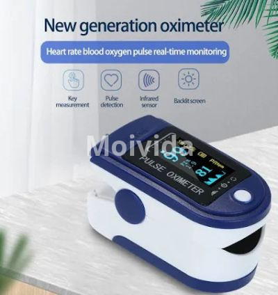 TFT Finger Oximeter LED Display Pulse Monitor for Oxygen & Heart Rate 3
