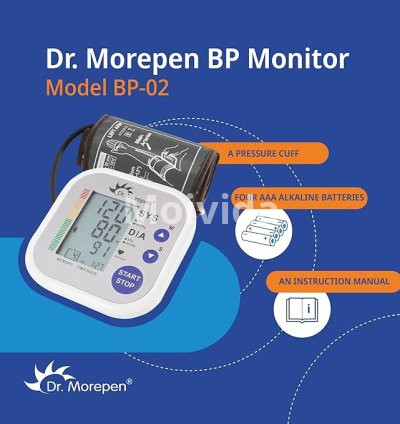 Dr. Morepen BP-02 Automatic Digital Blood Pressure Monitor 3