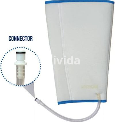 Olex DVT Pump Calf Sleeves Universal Air Compression Sleeves Pair 3