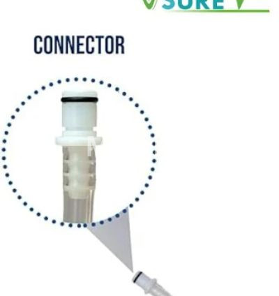 VSUREMED DVT Pump Calf Sleeves Universal Compression Sleeves Pair 3