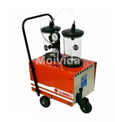 Venky VTS-DLX Hi-Power Trolley Suction Machine Dual Jar Surgical Unit
