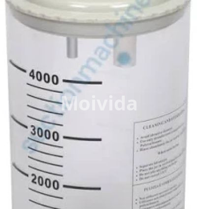 Supreme Suction Machine Jar 4L Durable Autoclavable Canister