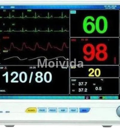 Multipara Patient Monitor 5-Parameter ICU Monitor with ECG & SpO2