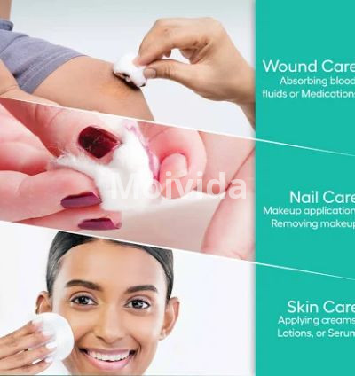 PharmEasy Surgical Absorbent Cotton Roll 200gm High-Absorbency Wool 3