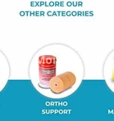 Medigrip Elastic Adhesive Bandage 10cm x 4cm Compression Support