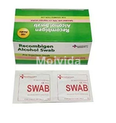 Clear & Sure Sterile Antiseptic Swabs 100 Count Alcohol Prep Pads