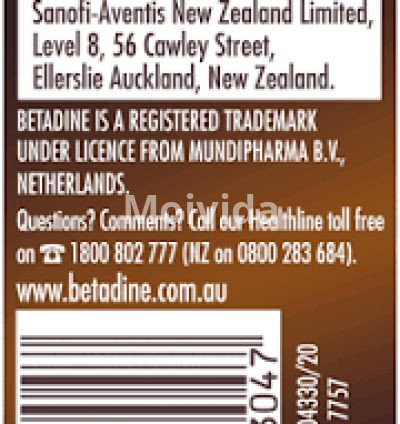 Betadine 10% Topical Povidone-Iodine Solution for Wounds 3